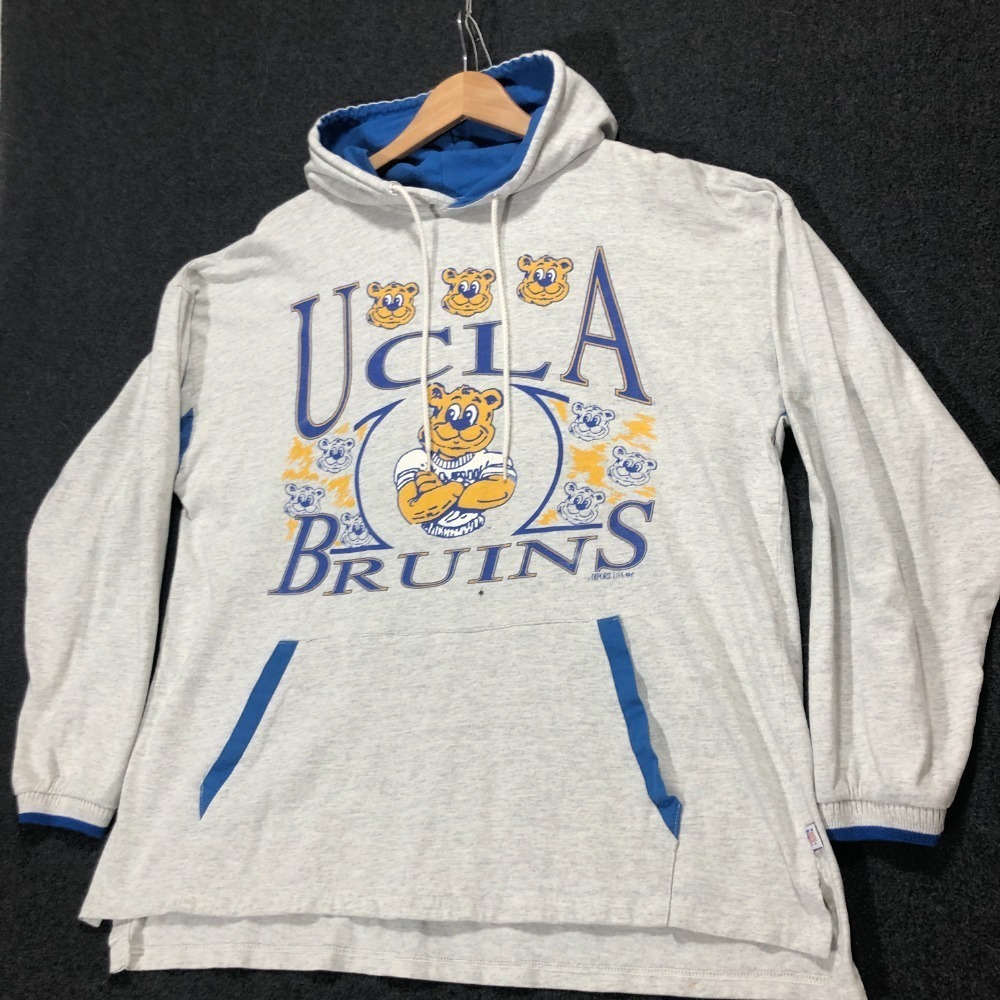 Vintage UCLA Bruins Hoodie Pullover NCAA‎ Collegiate Graphic Sweatshirt